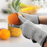Wooden Chopping Board With 5-Pcs Knife Set
